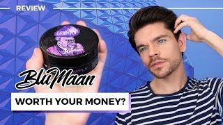 BluMaan Pomade  Honest Review [upl. by Nnylidnarb245]