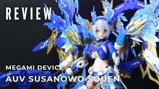 เปิดกล่อง  รีวิว  Review Megami Device 161 AUV Susanowo Souen  Kotobukiya [upl. by Giacopo]