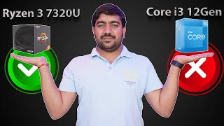 AMD Ryzen 3 7320U VS Intel i3 12th Gen Processor  Which One is GREATEST of All TIME  Hindi [upl. by Neerbas]