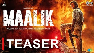 Maalik  Official Teaser Rajkummar Rao Pulkit  Kumar TauraniTips Upcoming Movie Conceptual [upl. by Silvers]