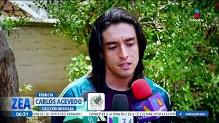 “En todos los entrenamientos voy a tratar de ganar mi lugar” Carlos Acevedo  Imagen Deportes [upl. by Le]