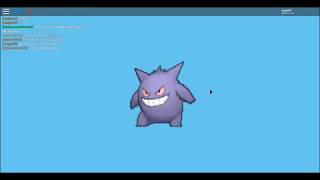 How to evolve haunter to gengar in pokemon brick bronze [upl. by Barrow275]