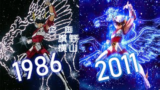 Saint Seiya Pegasus Fantasy Comparison  Classic VS Pachinko Remake 1080p 60fps CR 聖闘士星矢 [upl. by Adnamas604]