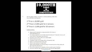 WOT Arty Noobs 10000th Video Competition [upl. by Lovich179]