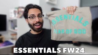 NEW ESSENTIALS FALL WINTER 2024 REVIEW AND SIZING [upl. by Ococ]