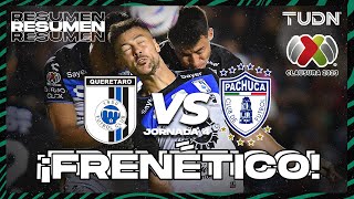 Resumen y goles  Querétaro vs Pachuca  AP2023J4  Liga Mx  TUDN [upl. by Sievert]