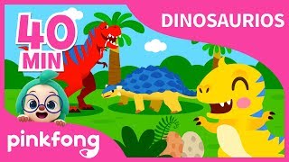 Las Mejores Canciones de Dinosaurios y Bebé TRex  Recopilación  Pinkfong Canciones Infantiles [upl. by Jerrome66]