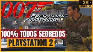 007 JAMES BOND EVERYTHING OR NOTHING PS2 GAMEPLAYDETONADOFULL GAME [upl. by Anaj]