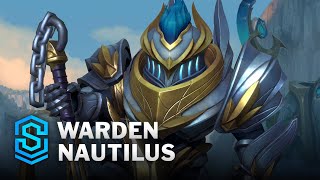 Warden Nautilus Wild Rift Skin Spotlight [upl. by Kella500]