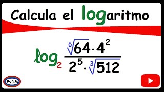 Logaritmos con potencias y raíces [upl. by Earle]