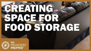 Creating Space for Food Storage Awesome Ideas [upl. by Danyelle]