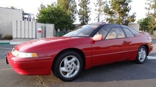 Subaru SVX Alcyone LSL 1 Owner 33L F6 FlatSix Coupe 1 Owner AWD Start Up Test Drive Review [upl. by Charlean801]