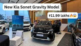 New kia sonet Gravity 15 Diesel MT 2024  Detailed  ₹1199 lakhs🔥 [upl. by Euqnom]