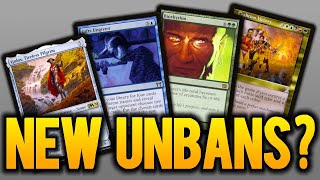 These Cards Might be UNBanned in Commander [upl. by Thanasi671]