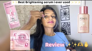 Pond’s gluta nacinamide 12 serum honest review Best serum i ever used✨Must watch before buying✨ [upl. by Kathy466]