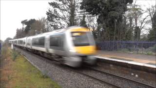 Trains on the Chiltern Main Line 271215 [upl. by Assirialc355]