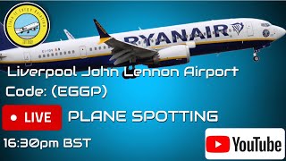 Wacky Wednesday LIVE Plane Spotting From Liverpool John Lennon Airport [upl. by Marga]