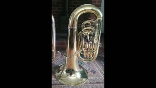 Miraphone M7050 EEb tuba warts an all sound test [upl. by Eelnayr]