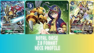 Here Comes The Bees Digimon TCG Royal Base 20 Deck Profile [upl. by Lewak161]