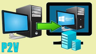 How to Convert a Physical Computer to a Microsoft HyperV Virtual Machine [upl. by Noslrac]