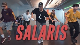 Dopebwoy quotSALARISquot Choreography by Duc Anh Tran [upl. by Acilejna]