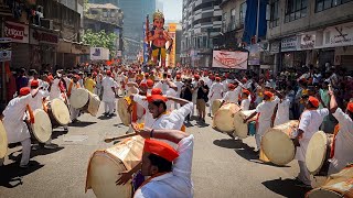 Best Dhol Tasha Pthak  Morya Dhol Tasha Pathak Mumbai  Girgaon Gudi Padwa 2024⁠ [upl. by Nauaj]