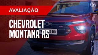 Chevrolet Montana RS o que a nova versão de topo da picape traz para conquistar o mercado [upl. by Myron812]