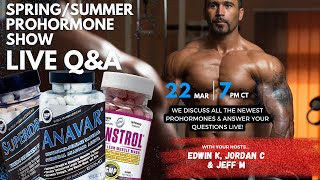 Livestream Prohormone QampA March 22 [upl. by Bettzel]