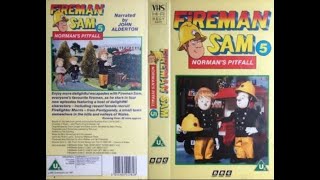 Original VHS Opening and Closing to Fireman Sam 5 Normans Pitfall UK VHS Tape [upl. by Ettebab865]