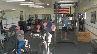 Travis Hasenkamp amp Daniel Schmitt  Deadlift Monster RopeStep Up PulldownRing Row Echo Bike [upl. by Bjork843]