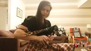 quotPlanxty Irwinquot on Northumbrian smallpipes [upl. by Arahas814]