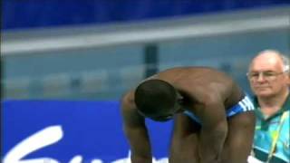 Eric Moussambani OLYMPIC 2000 SYDNEY SWIMMING HIGH QUALITY [upl. by Kuth]