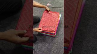 Zig Zag Saree 🥻😍 Daily use saree onlineshopping viralshorts shortvideo shorts dailywearsarees [upl. by Terrag864]