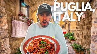 24 Hours Eating in PUGLIA Region of ITALY only with LOCALS [upl. by Rraval]