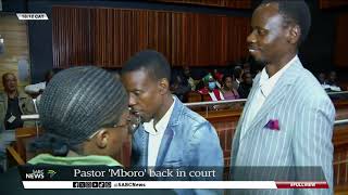 Pastor Paseka quotMboroquot Motsoenengs case postponed to November for further investigations [upl. by Hosbein626]