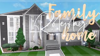 Family Roleplay Home ♡  Roblox Bloxburg  Fleurielle [upl. by Ulu810]