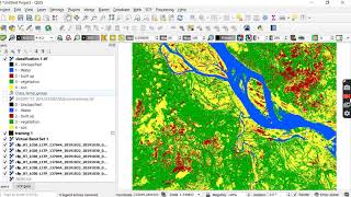 QGIS BASIC06 SCP Dock ROI Classification Map Imaging [upl. by Ias]