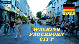 Walking Paderborn A Tour Through the Charming City Center  Paderborn Innenstadt 2023 [upl. by Anear]