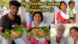 Tamil Making Chicken Biryani for Us  A Day With my Family  Couple Vlogs  KeerthiSowmi Vlogs [upl. by Torto987]