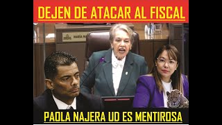 🔴🔴NAVAS DEFIENDE AL FISCAL SE ENOJA Y LE GRITA A PAOLA NAJERA🔴🔴 [upl. by Garrick]