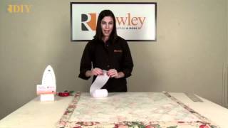 Making Drapery panels with Buckram Header New DIY Rowley Products at Home Fashions Ump4 [upl. by Idnor]