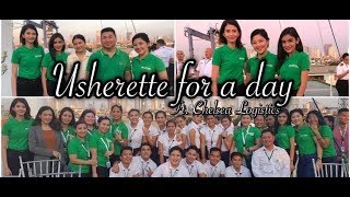 VLOG 4 USHERETTE FOR A DAY  Nichelle Lorenzo [upl. by Creath]