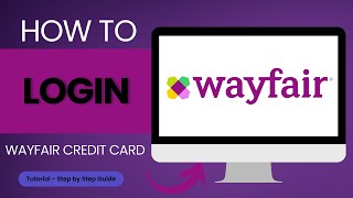 How to Login Wayfair Credit Card Account [upl. by Pavlov833]