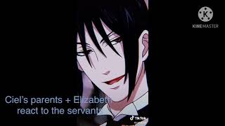 Ciel‘s parents  Elizabeth react to the Servants Gacha Club englisch  edit Original [upl. by Siraf]