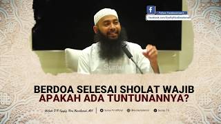 Adakah Anjuran Berdoa Selesai Sholat Fardhu  Tanya Jawab Ustadz Syafiq Riza Basalamah MA [upl. by Sinne]