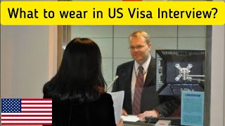 What to wear in US Visa Interview 🇺🇲  US Visa Interview usvisa usainterview usaslots [upl. by Jehu]