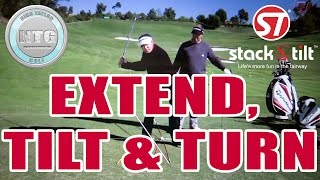 Stack amp Tilt  Extend Tilt amp Turn  Golf Tips  Lesson 34 [upl. by Johansen]