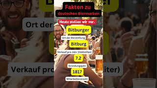 Deutsche Biermarken Vorstellung biermarken deutschebiere bitburger [upl. by Ahsets]