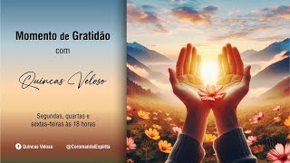 MOMENTO DE GRATIDÃO com Quincas Veloso – Episódio 197 – 11112024 [upl. by Boylston31]