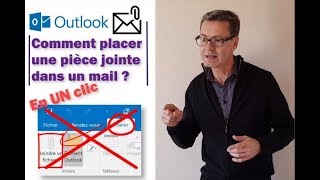 Comment envoyer des pièces jointes avec Outlook l La méthode rapide [upl. by Eillak953]